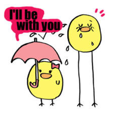 Chick-Long-Legs(English ver.) sticker #8610191