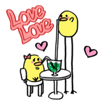 Chick-Long-Legs(English ver.) sticker #8610210