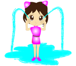 Kung Fu daughter sticker #8610577