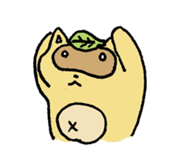 Stern Raccoon Dog sticker #8610880