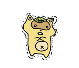 Stern Raccoon Dog sticker #8610892