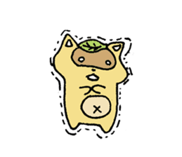 Stern Raccoon Dog sticker #8610892