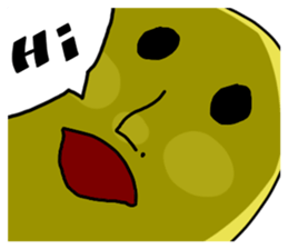 Pudding tempura cat sticker #8611701