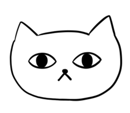 bad&good cat sticker #8611738