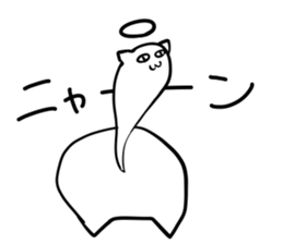 bad&good cat sticker #8611762