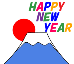2015X'mas,2016 A Happy New Year sticker #8611888