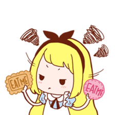Alice in Dream World sticker #8612062
