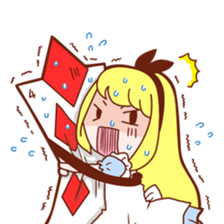 Alice in Dream World sticker #8612086