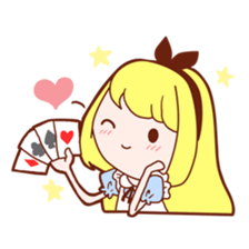 Alice in Dream World sticker #8612088