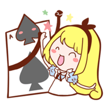 Alice in Dream World sticker #8612091