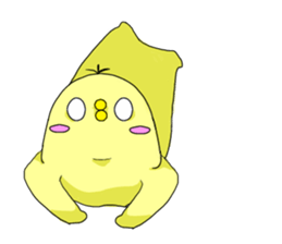 cute chick k sticker #8612181