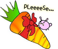 Round Bunny : ENGLISH Ver. Part 3 sticker #8613443