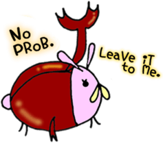 Round Bunny : ENGLISH Ver. Part 3 sticker #8613444