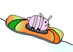 Round Bunny : ENGLISH Ver. Part 3 sticker #8613446