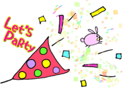 Round Bunny : ENGLISH Ver. Part 3 sticker #8613455