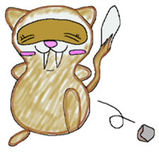 Small devil "Mint-chan" sticker #8614050