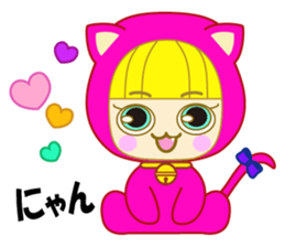 MOMO of a LOVE CAT sticker #8614138