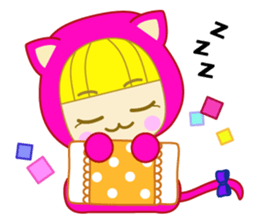 MOMO of a LOVE CAT sticker #8614143