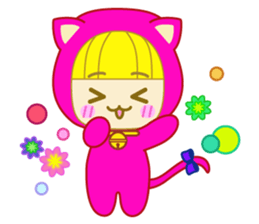 MOMO of a LOVE CAT sticker #8614152