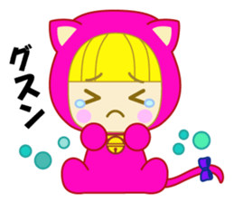 MOMO of a LOVE CAT sticker #8614158