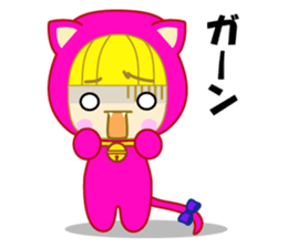 MOMO of a LOVE CAT sticker #8614161