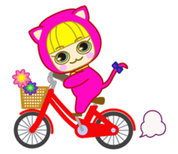 MOMO of a LOVE CAT sticker #8614165