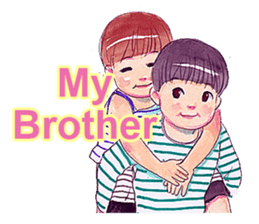 my brother sticker #8614491