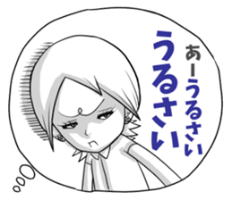 The girl feeling gloomy Vol.3.1 sticker #8614516