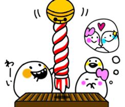 Monochrome Mashimaro3 sticker #8615022