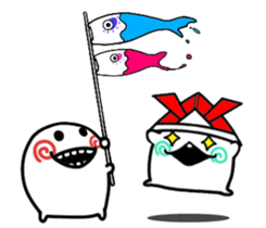 Monochrome Mashimaro3 sticker #8615041