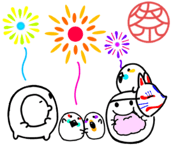 Monochrome Mashimaro3 sticker #8615045