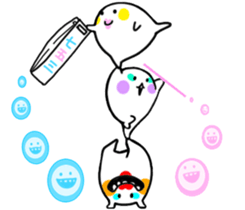 Monochrome Mashimaro3 sticker #8615050