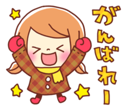 Cute sticker of winter sticker #8615160