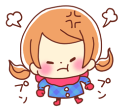 Cute sticker of winter sticker #8615165