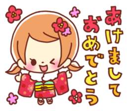 Cute sticker of winter sticker #8615176