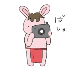 Horse in a swimsuit4 sticker #8615416