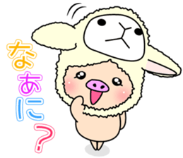 3 pigs 7 sticker #8615460