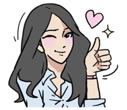 AsB - Comic Girls / My Day With My Dog sticker #8615658