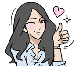 AsB - Comic Girls / My Day With My Dog sticker #8615658