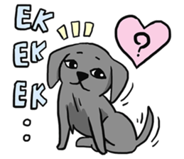 AsB - Comic Girls / My Day With My Dog sticker #8615661