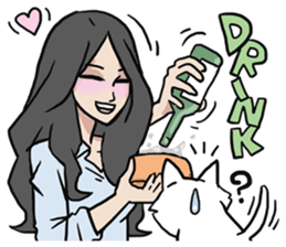 AsB - Comic Girls / My Day With My Dog sticker #8615676