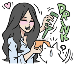 AsB - Comic Girls / My Day With My Dog sticker #8615676