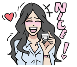 AsB - Comic Girls / My Day With My Dog sticker #8615681