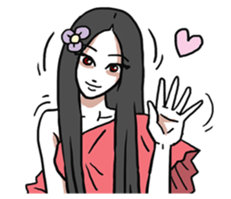 AsB - Comic Girls / My Day With My Dog sticker #8615682