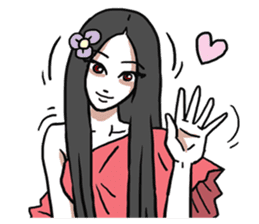 AsB - Comic Girls / My Day With My Dog sticker #8615682