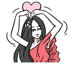 AsB - Comic Girls / My Day With My Dog sticker #8615683