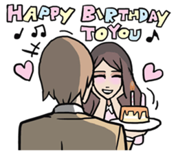 AsB - Comic Girls / My Day With My Dog sticker #8615690