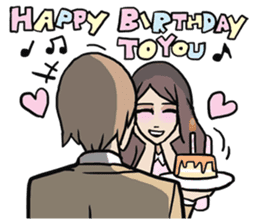 AsB - Comic Girls / My Day With My Dog sticker #8615690