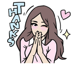 AsB - Comic Girls / My Day With My Dog sticker #8615691