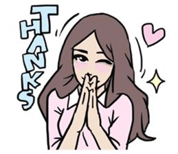 AsB - Comic Girls / My Day With My Dog sticker #8615691